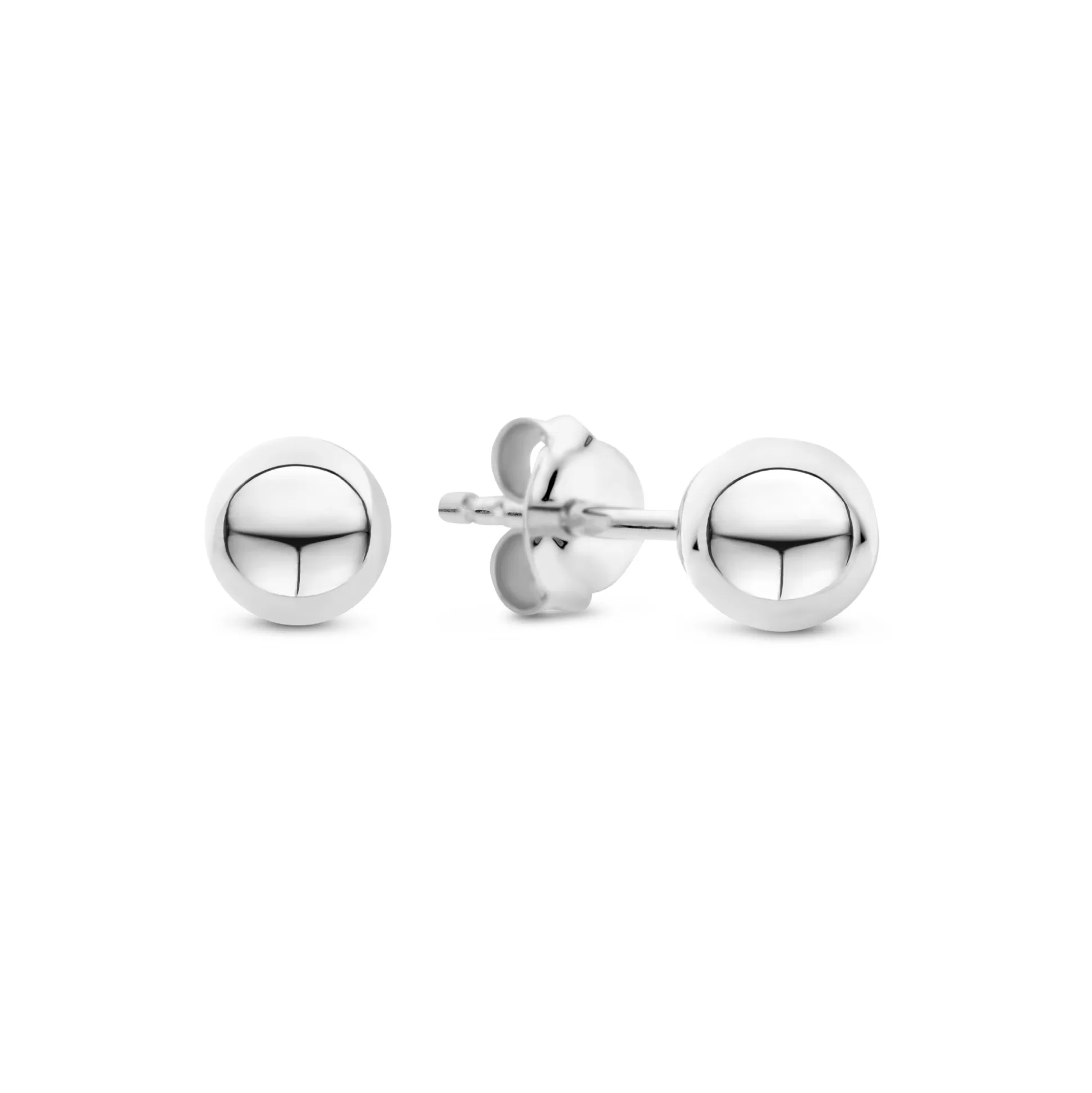 New Bibbiena Poppi Casentino Orecchini A Bottone In Argento Sterling 925 Orecchini A Bottone