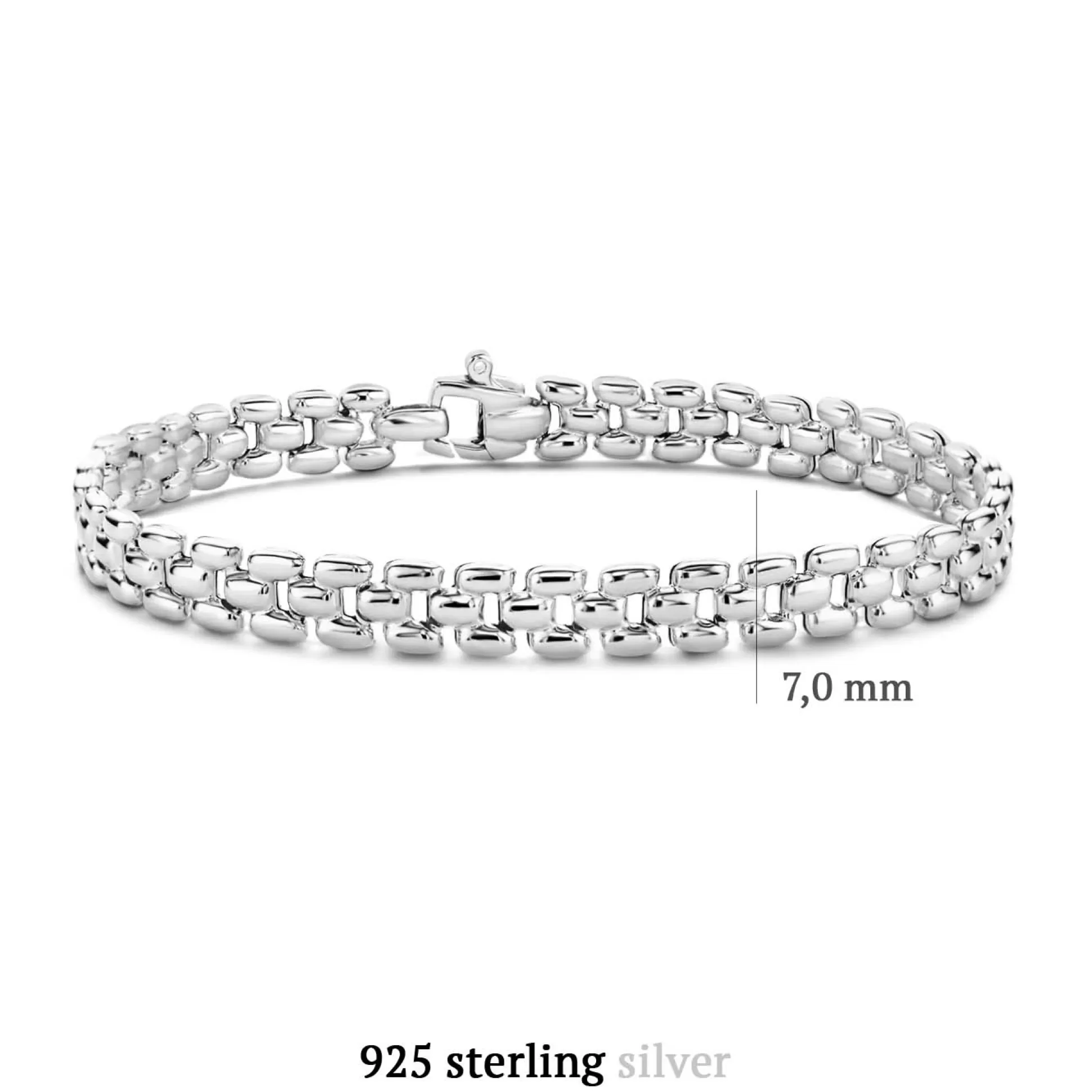 Best Sale Bibbiena Poppi Del Morbo Bracciale In Argento Sterling 925 Bracciali