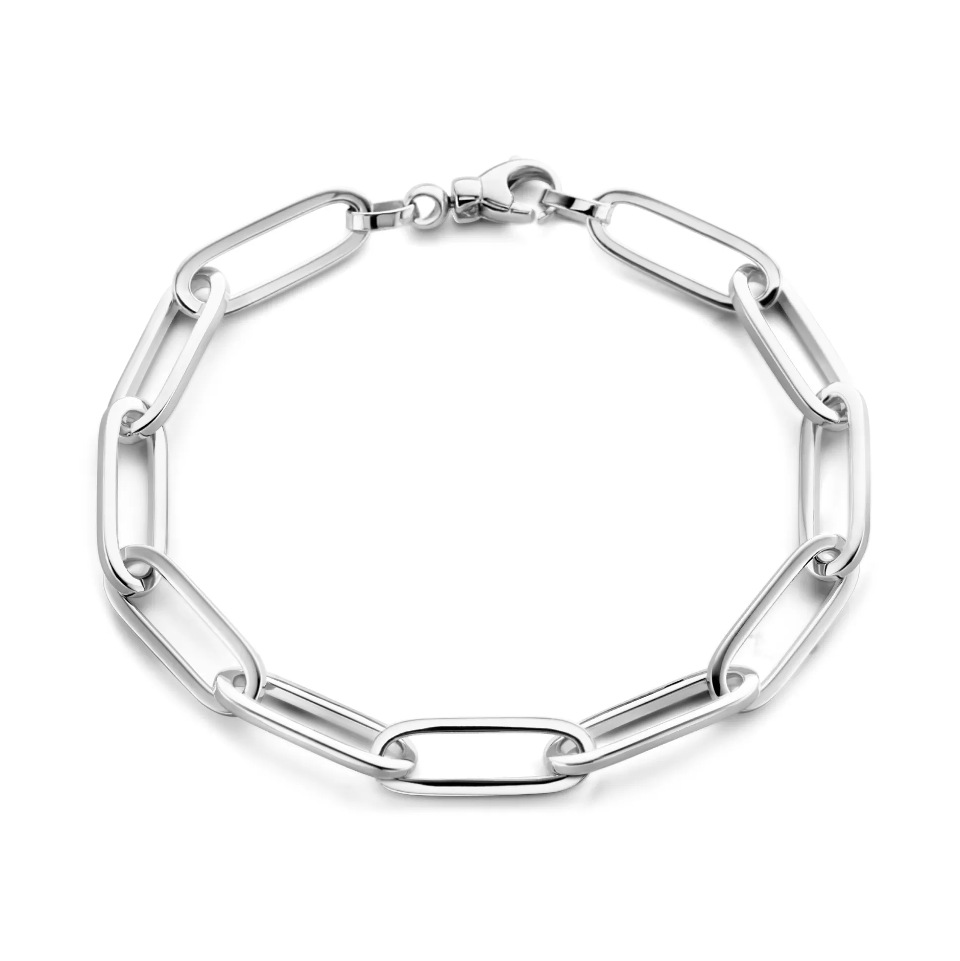 Cheap Bibbiena Poppi Guidi Bracciale A Maglie In Argento Sterling 925 Bracciali