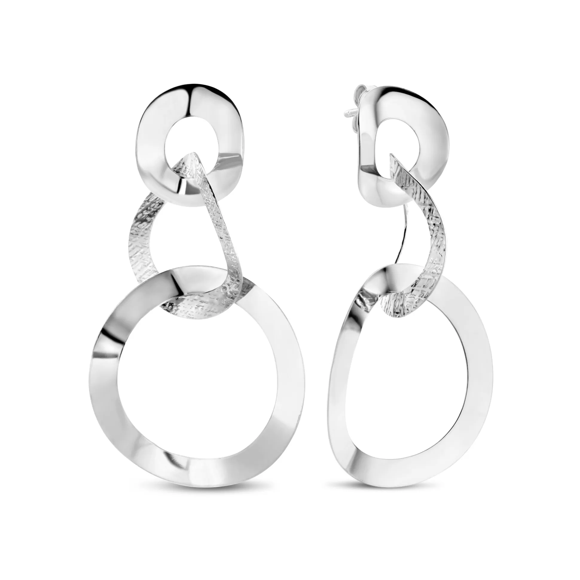 Flash Sale Bibbiena Poppi Madonna Orecchini Pendenti In Argento Sterling 925 Orecchini