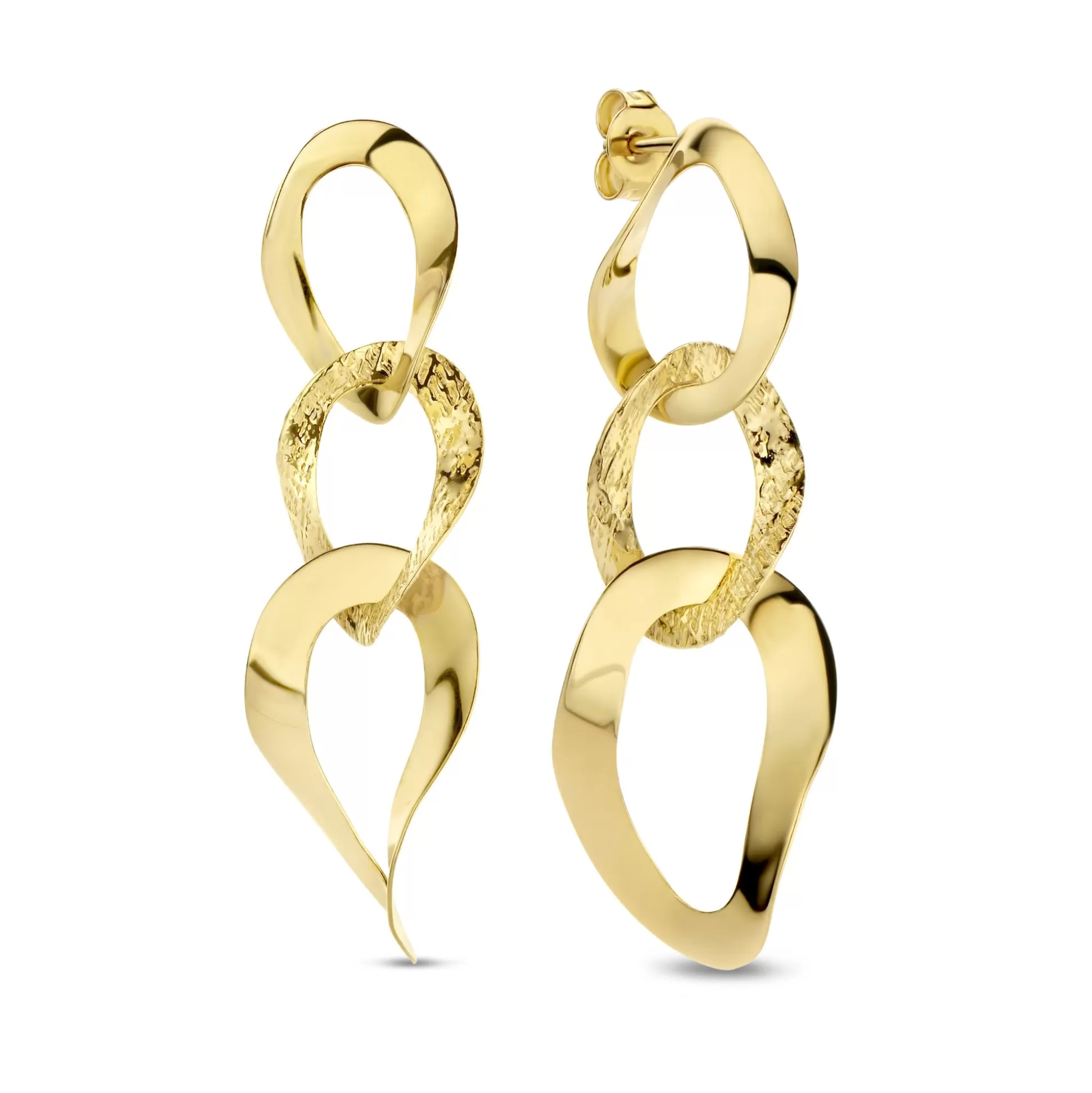 Best Bibbiena Poppi Madonna Orecchini Pendenti In Argento Sterling 925 Placcati Oro Con Placcatura In Oro 14 Carati Orecchini