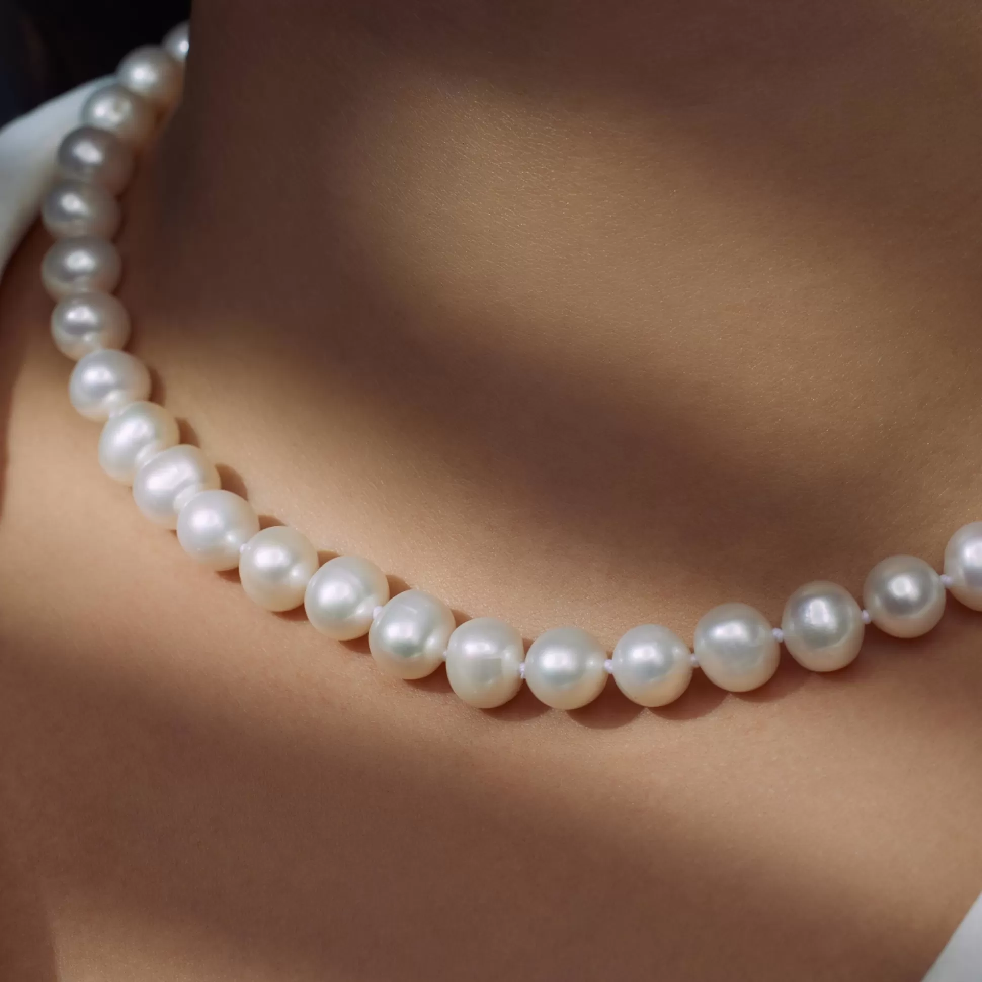 Store Brioso Cortona Bella Collana Di Perle In Argento Sterling 925 Con Perle D'Acqua Dolce Collane