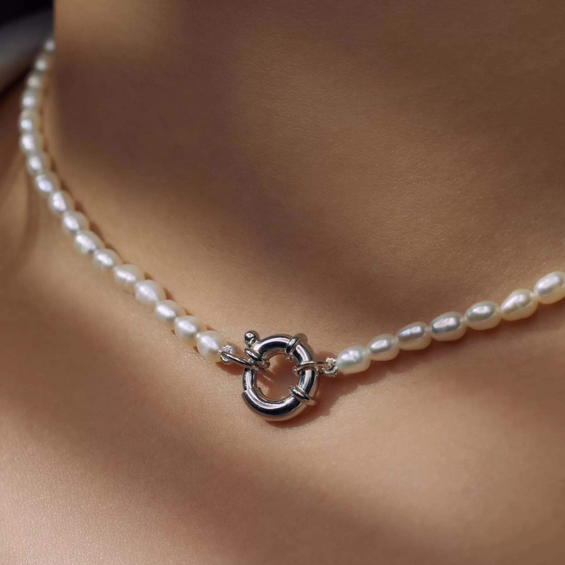 Best Brioso Cortona Bella Collana Di Perle In Argento Sterling 925 Con Perle D'Acqua Dolce Collane