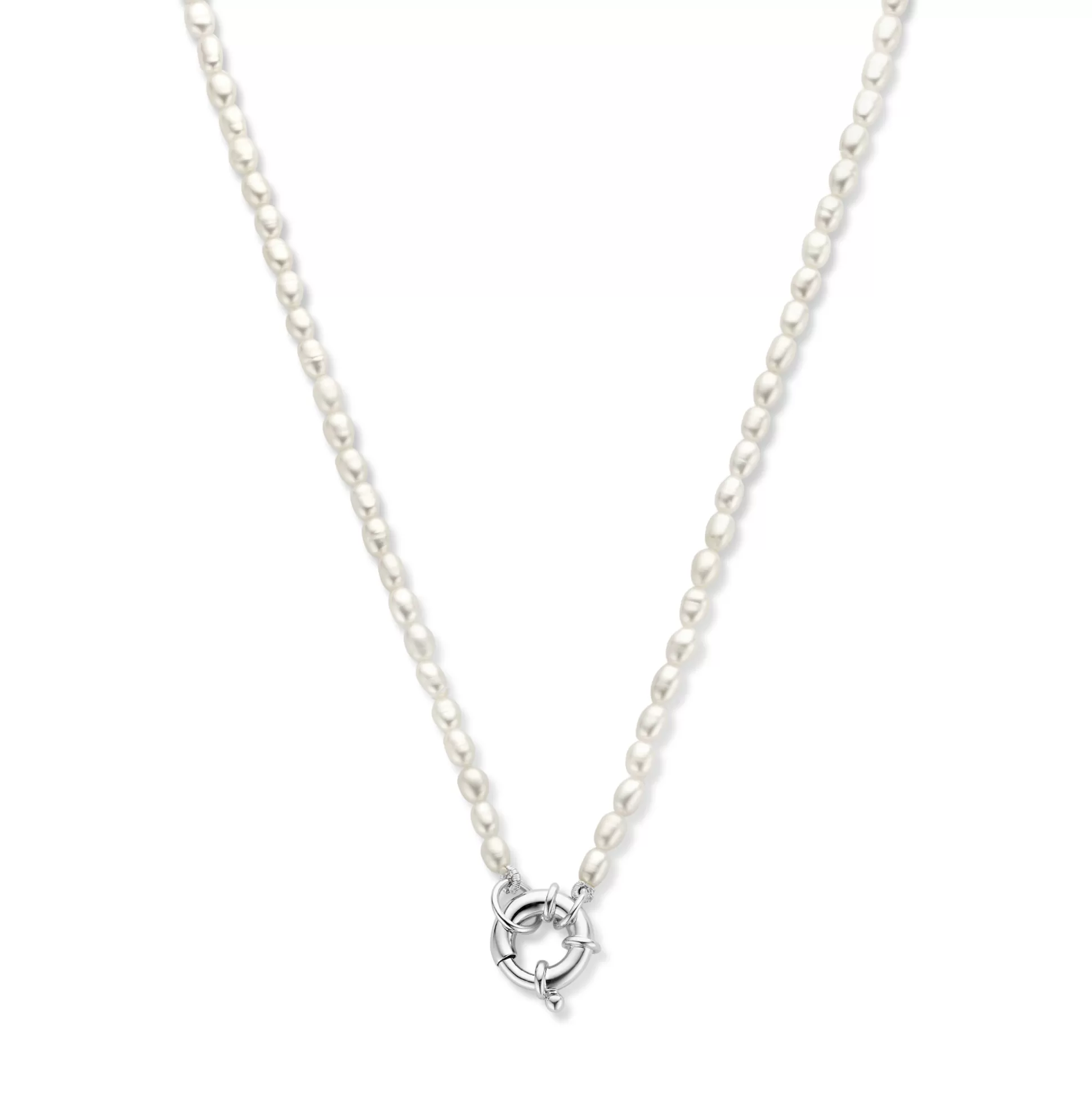 Best Brioso Cortona Bella Collana Di Perle In Argento Sterling 925 Con Perle D'Acqua Dolce Collane