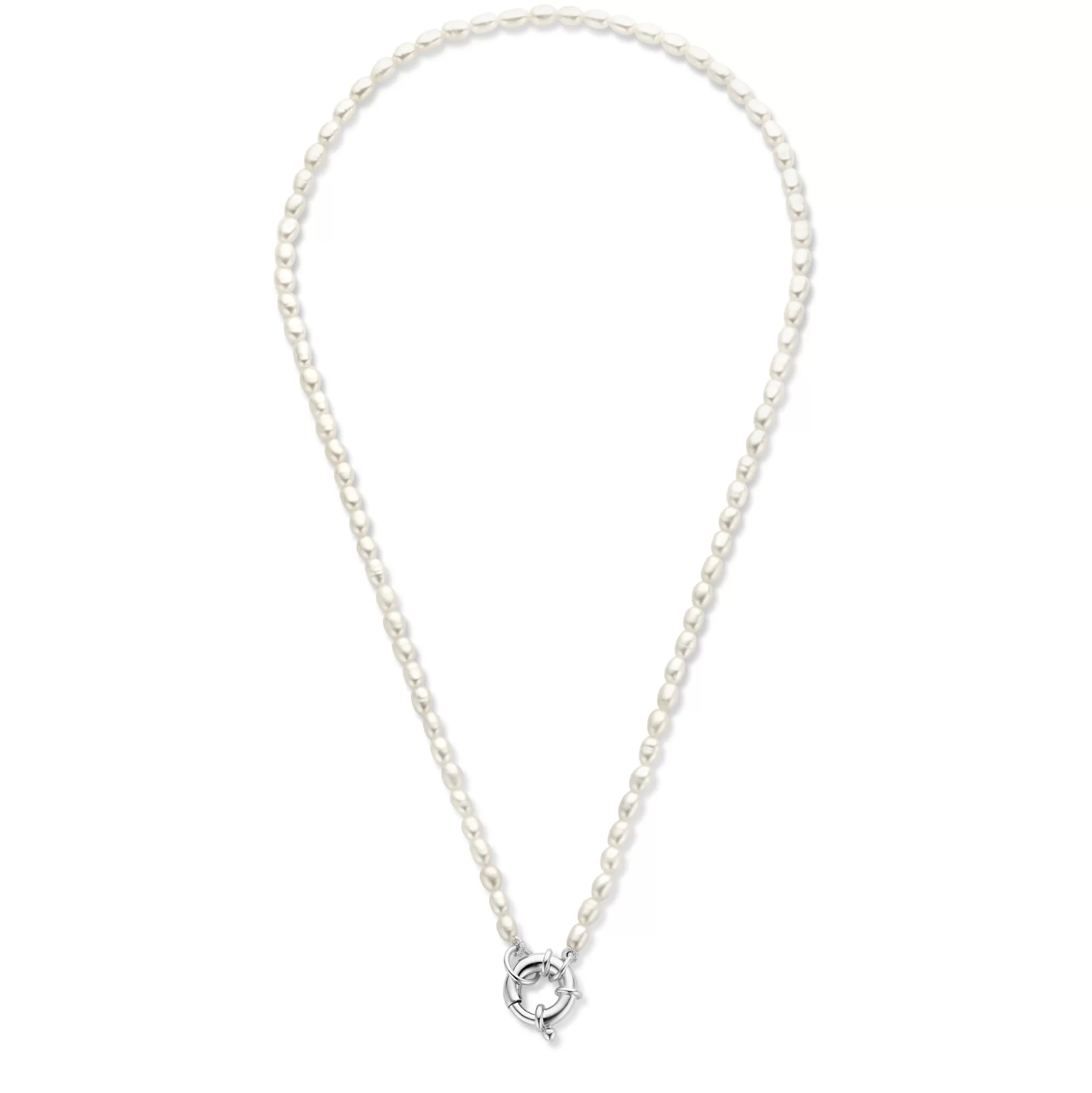 Best Brioso Cortona Bella Collana Di Perle In Argento Sterling 925 Con Perle D'Acqua Dolce Collane