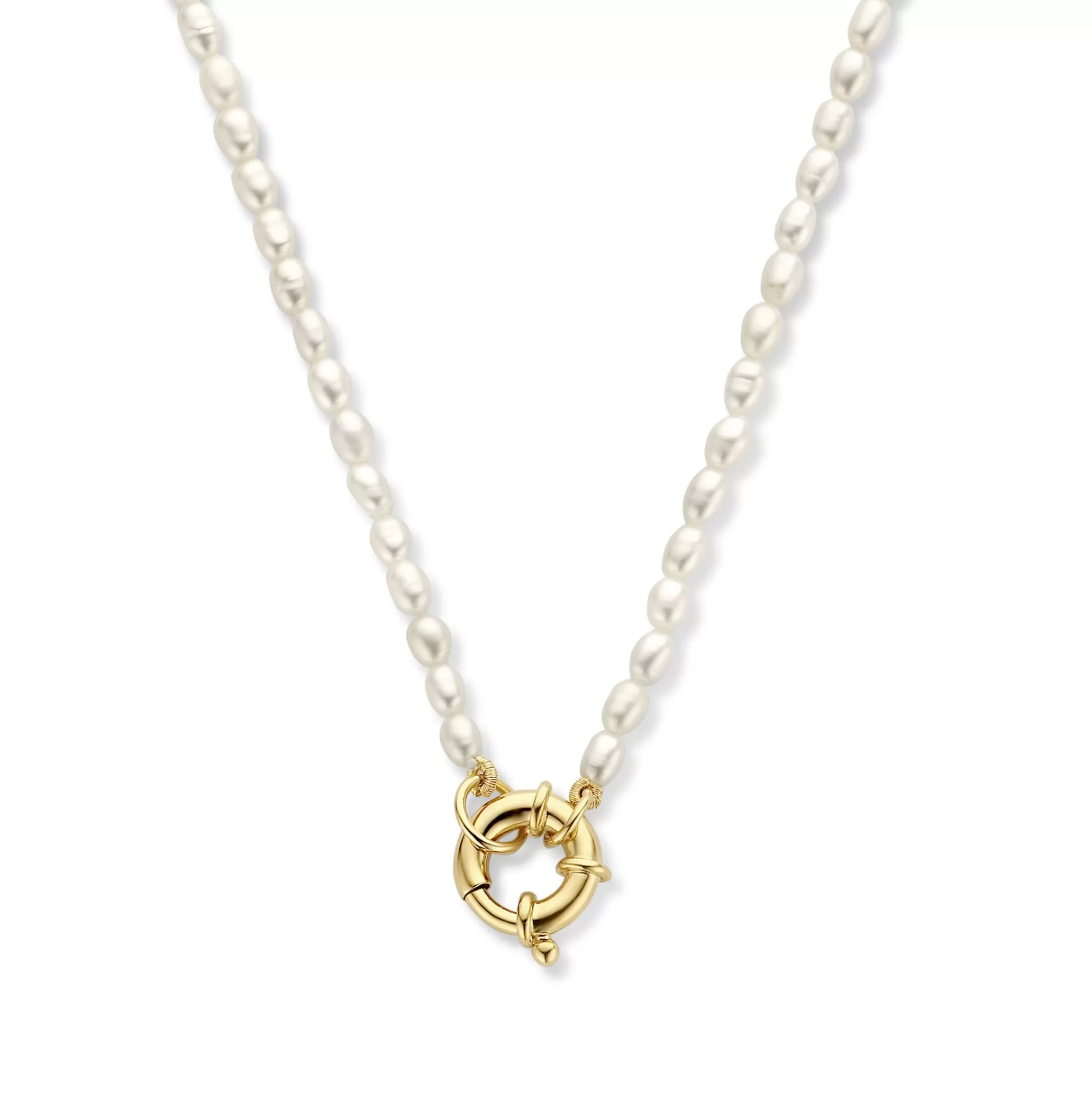 Best Brioso Cortona Bella Collana Di Perle In Argento Sterling 925 Placcata Oro Con Placcatura In Oro 14 Carati Collane