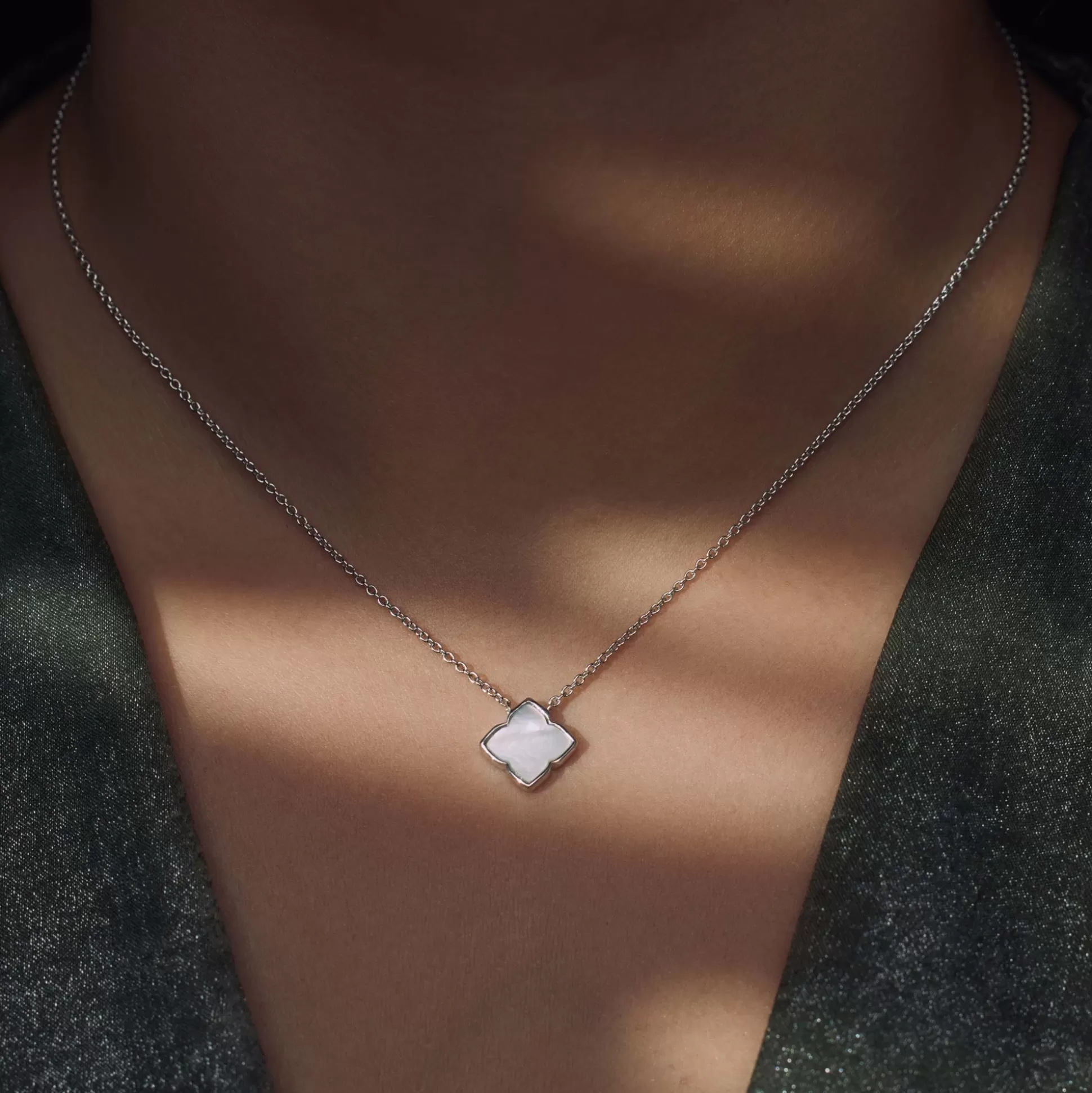 Best Brioso Cortona Dara Collana In Argento Sterling 925 Con Madreperla Collane