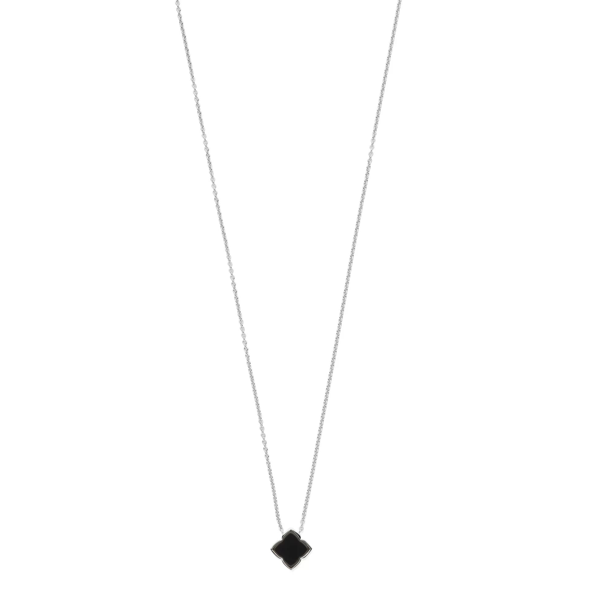 Best Brioso Cortona Giulia Collana In Argento Sterling 925 Con Onice Nero Collane
