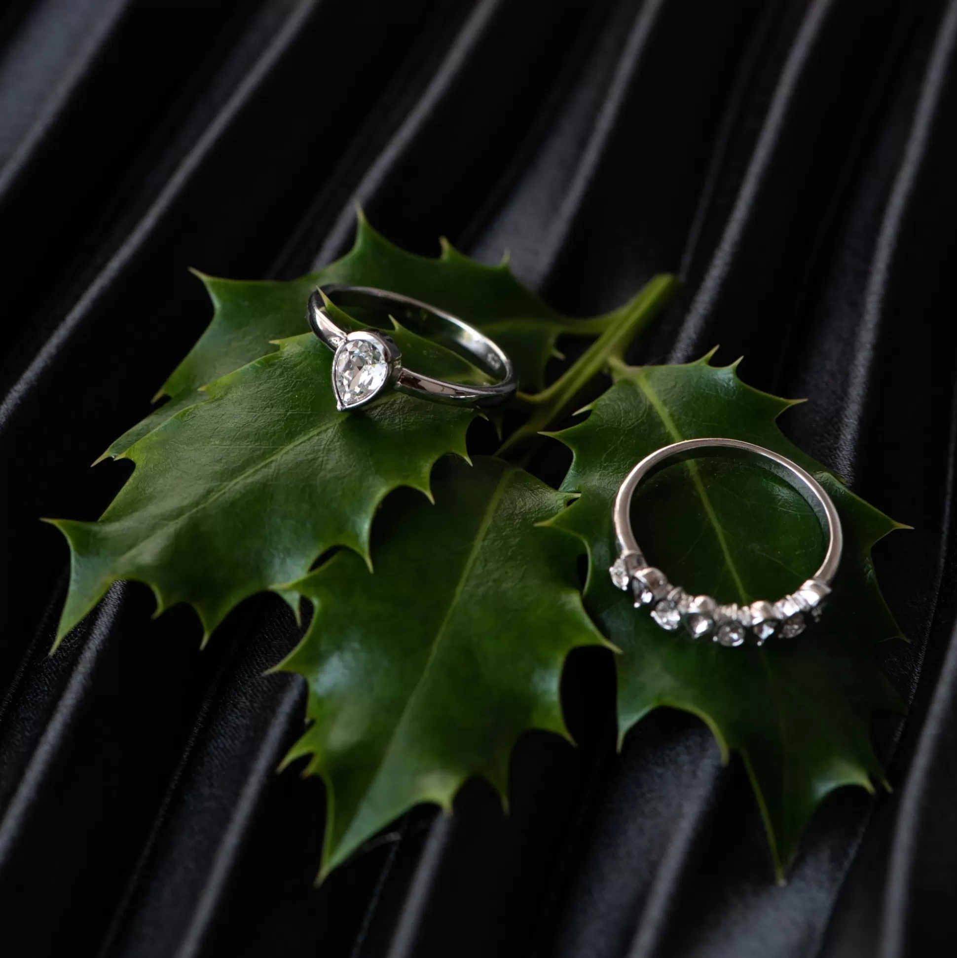 Shop Cento Luci Natale Anello In Argento Sterling 925 Con Cristallo Prezioso Anelli