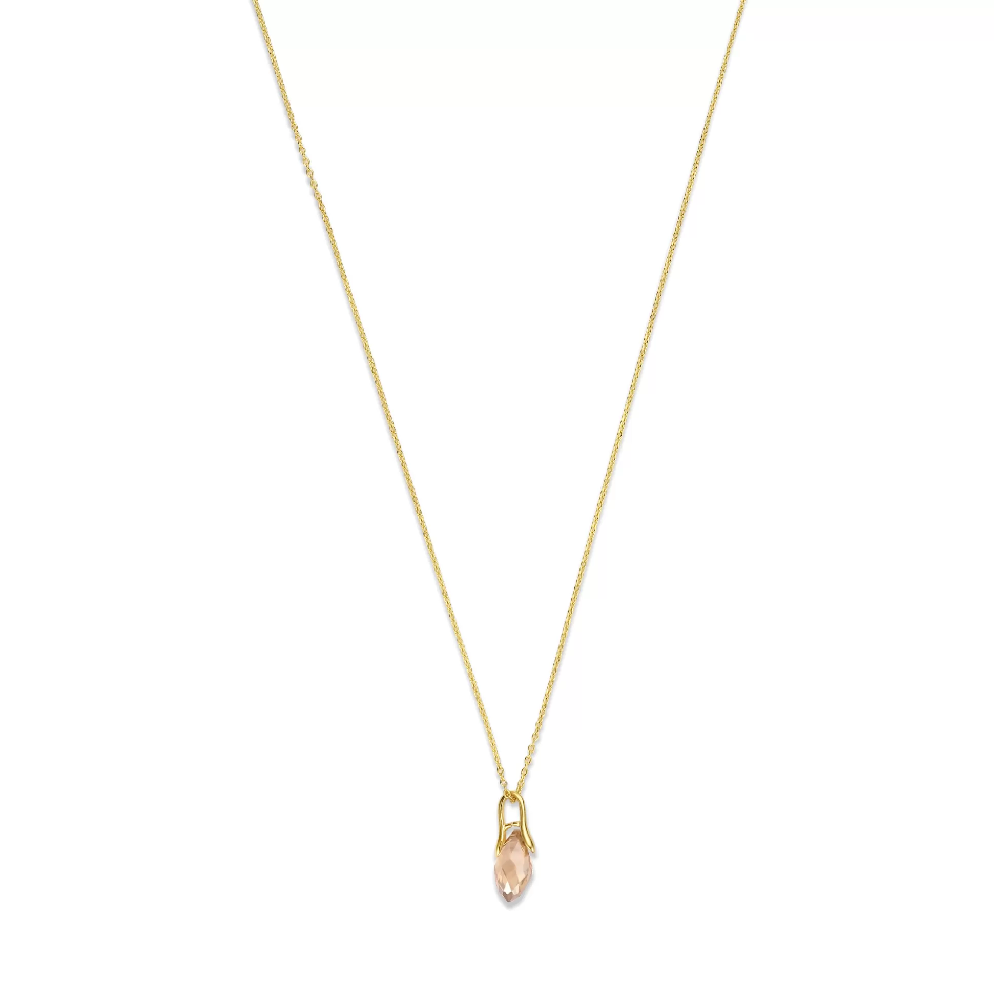 Store La Sirena Ombrone Collana In Argento Sterling 925 Placcate Oro Con Placcatura In Oro 14 Carati Collane