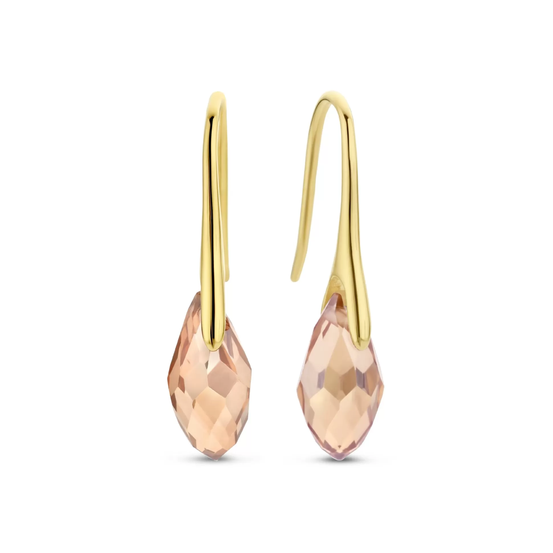 Store La Sirena Ombrone Orecchini Pendenti In Argento Sterling 925 Placcate Oro Con Placcatura In Oro 14 Carati Orecchini