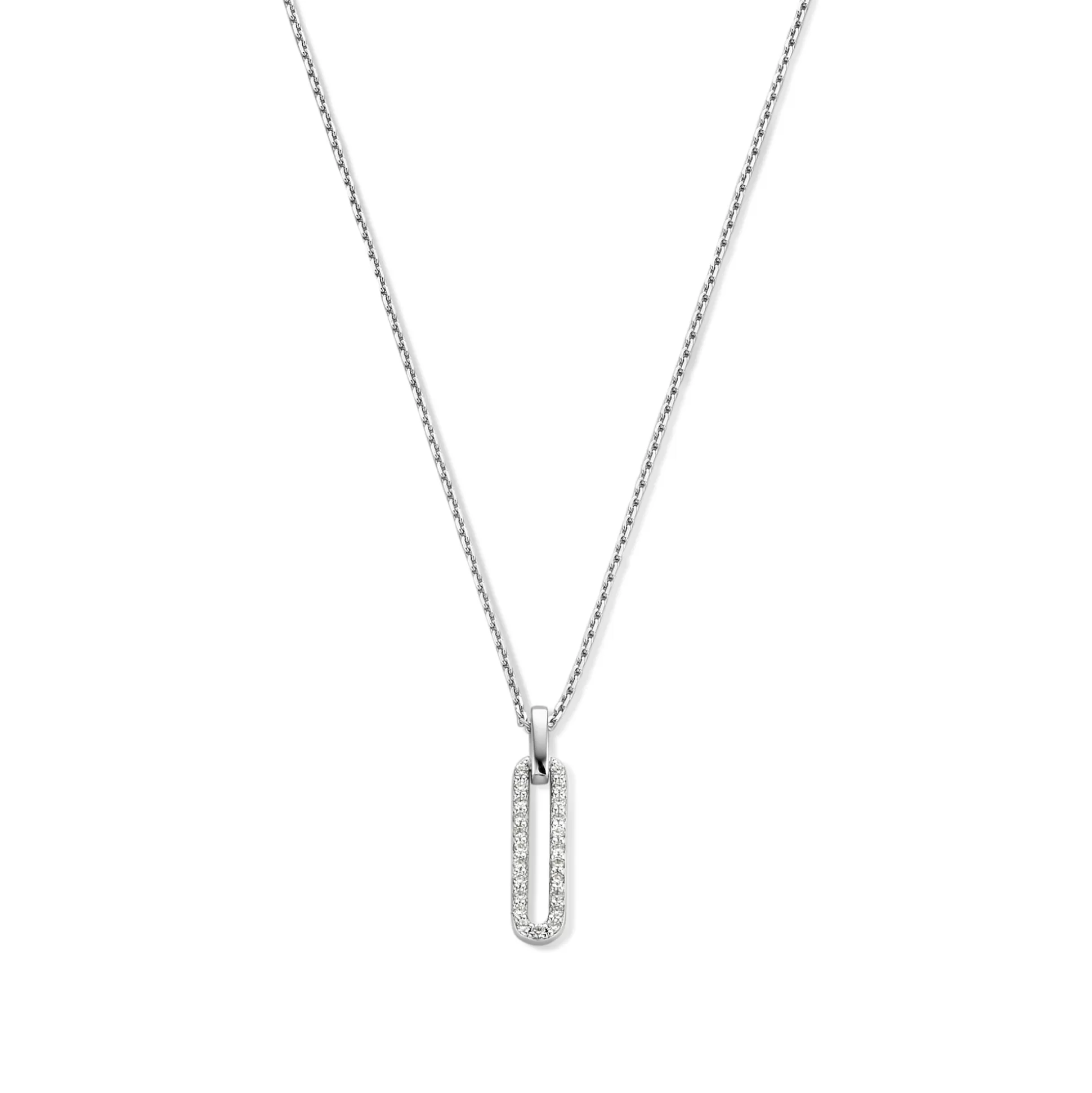 Cheap Ponte Vecchio Cartolina Collana In Argento Sterling 925 Con Pietre Zircone Collane