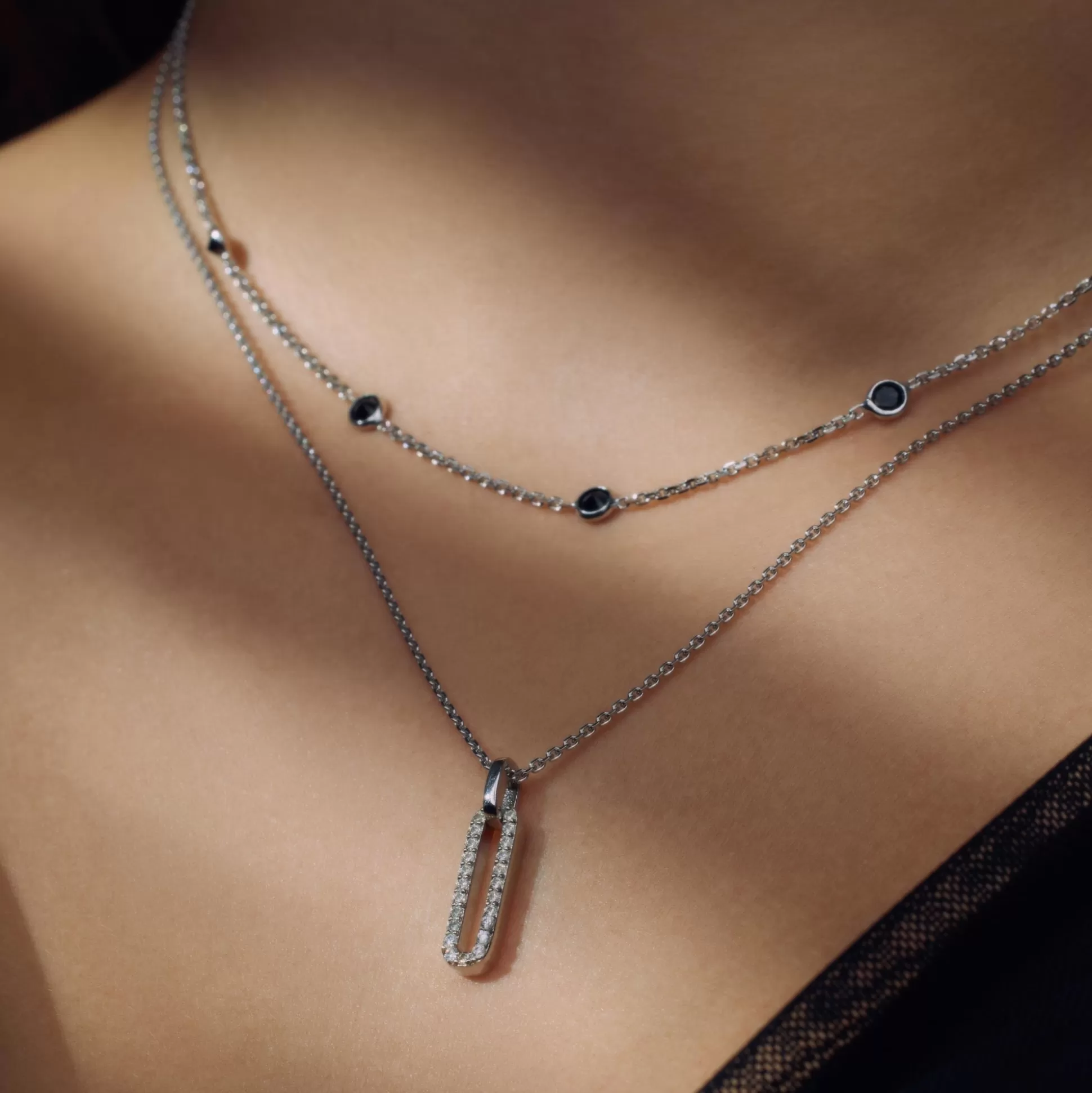 Cheap Ponte Vecchio Cartolina Collana In Argento Sterling 925 Con Pietre Zircone Collane