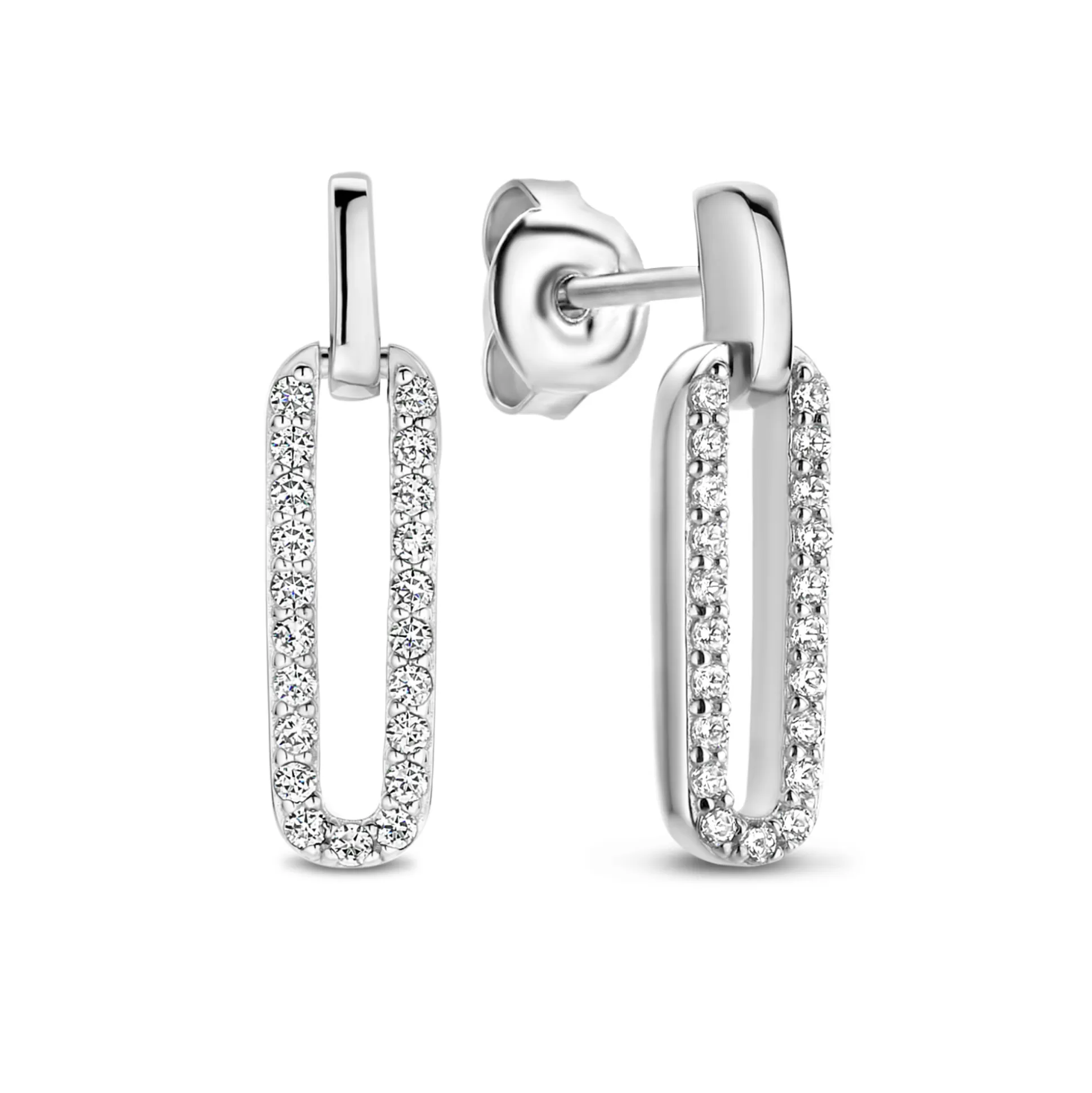 Best Ponte Vecchio Cartolina Orecchini Pendenti In Argento Sterling 925 Con Pietre Zircone Orecchini