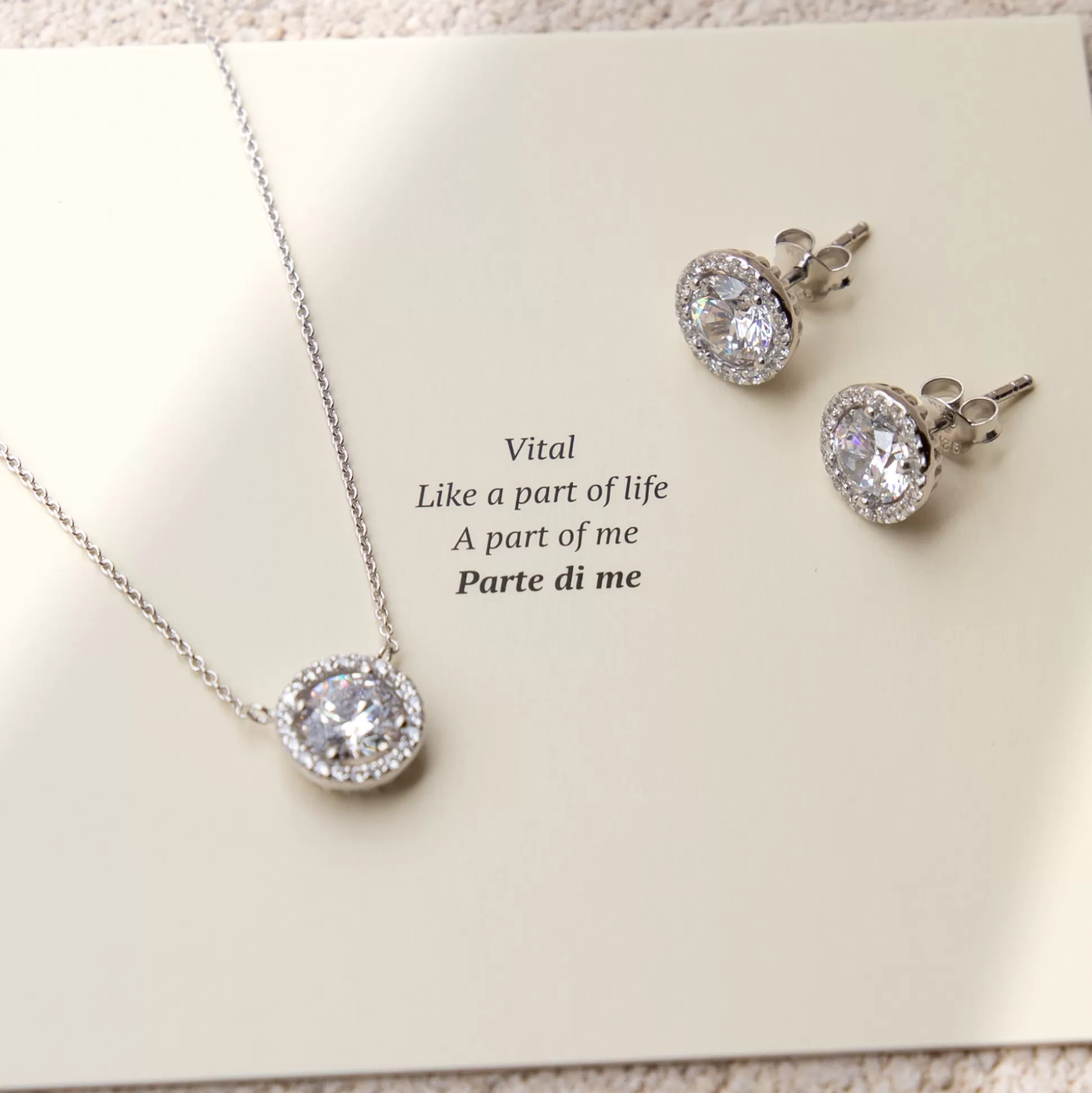Hot Ponte Vecchio Dalia Orecchini A Bottone In Argento Sterling 925 Con Pietre Zircone Orecchini A Bottone