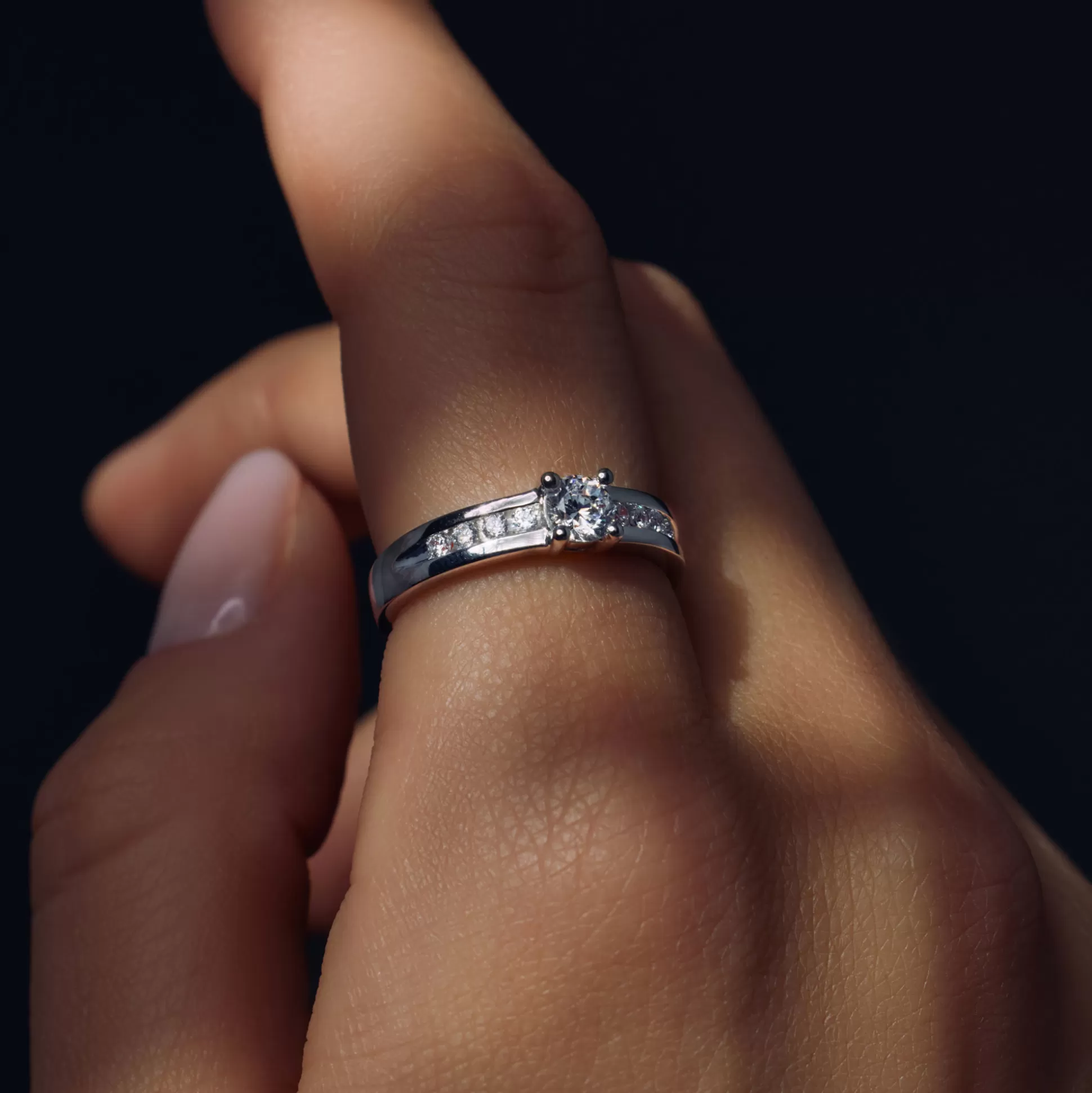Cheap Ponte Vecchio Santa Trinita Anello In Argento Sterling 925 Con Pietre Zircone Anelli