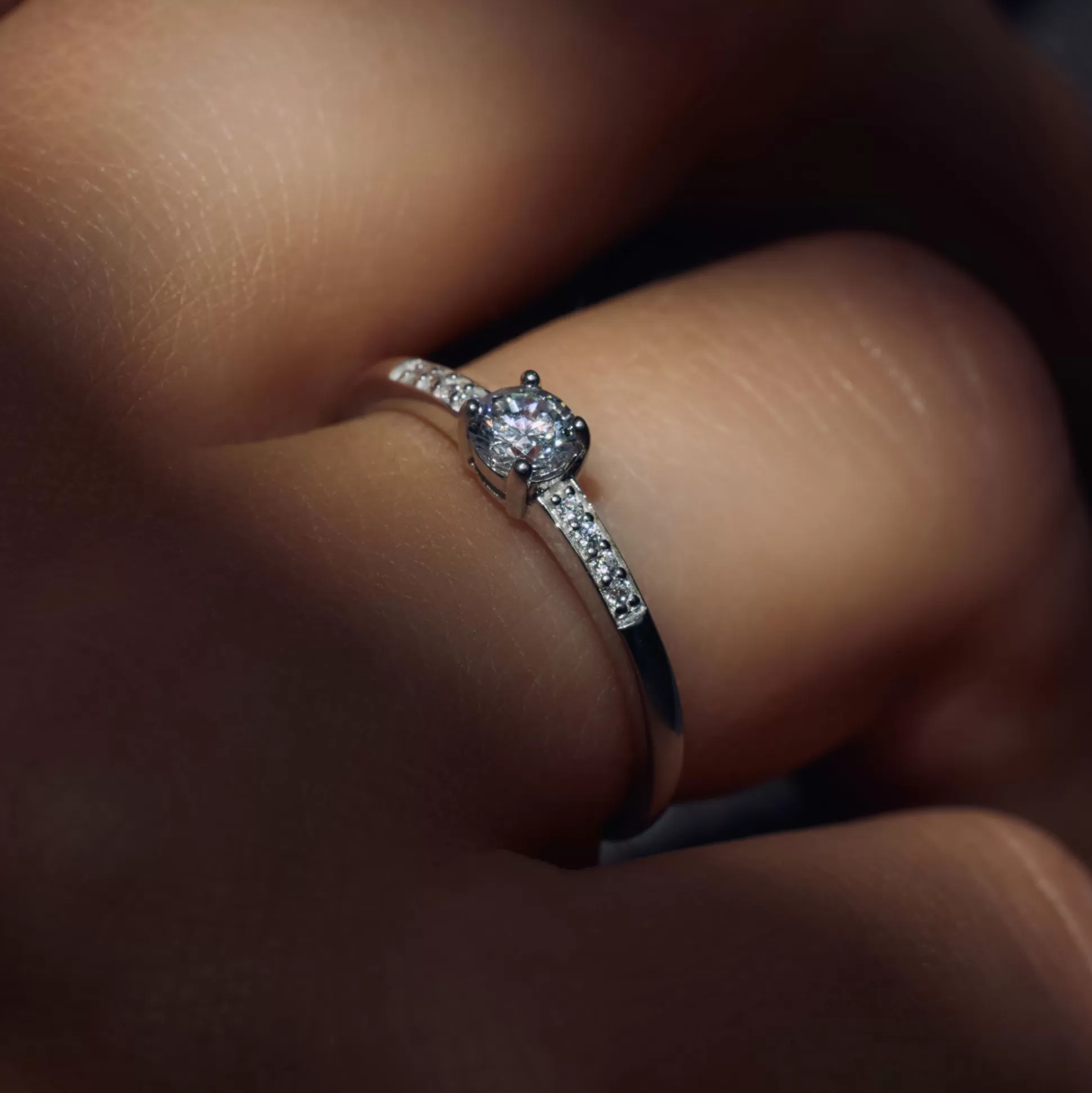 Discount Ponte Vecchio Santa Trinita Anello In Argento Sterling 925 Con Pietre Zircone Anelli