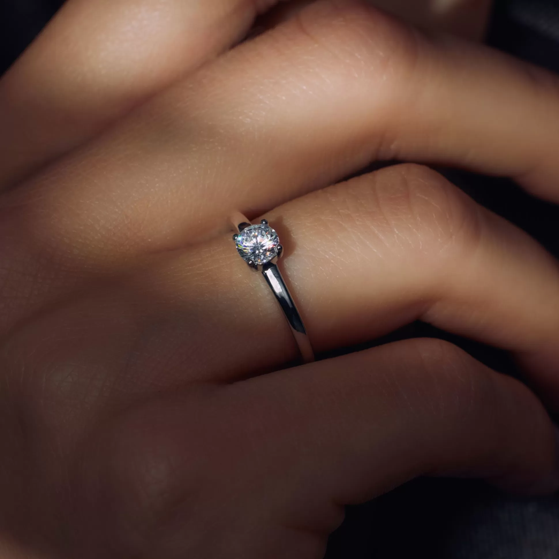 Hot Ponte Vecchio Sofia Anello In Argento Sterling 925 Con Pietra Zircone Anelli
