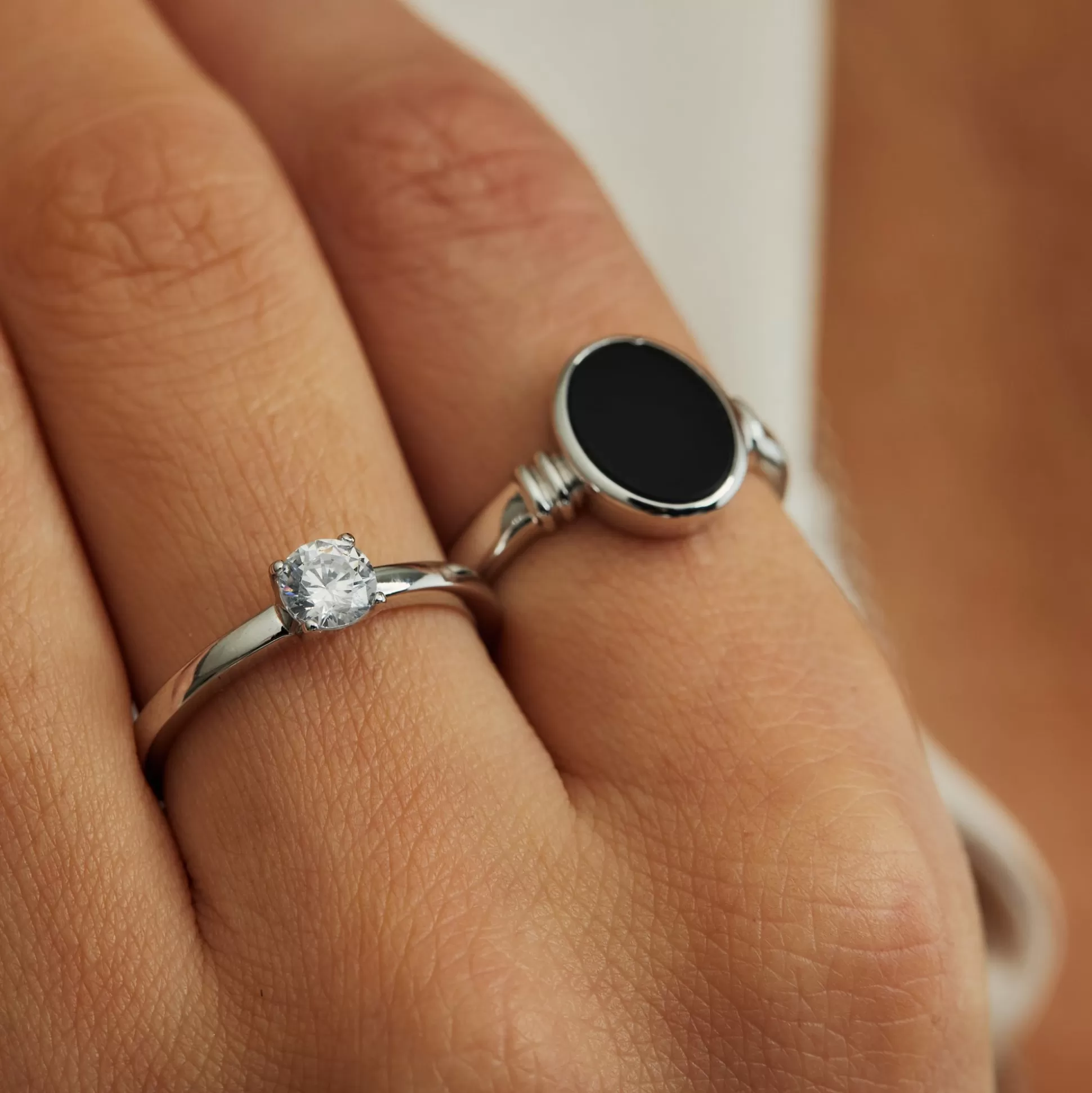 Hot Ponte Vecchio Sofia Anello In Argento Sterling 925 Con Pietra Zircone Anelli