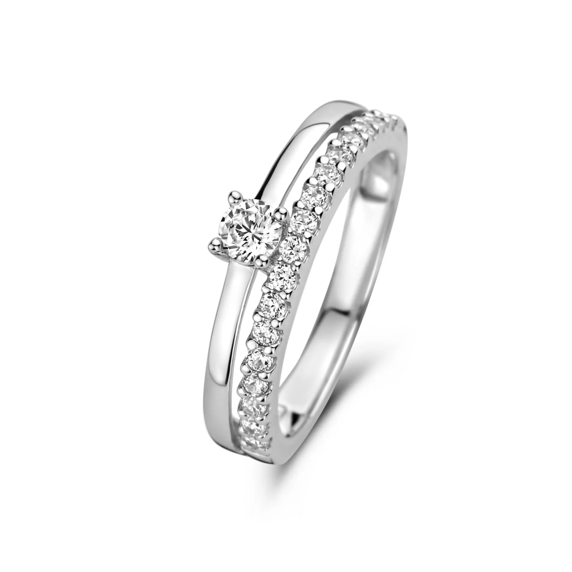 Cheap Ponte Vecchio Uffizi Anello In Argento Sterling 925 Con Pietre Zircone Anelli