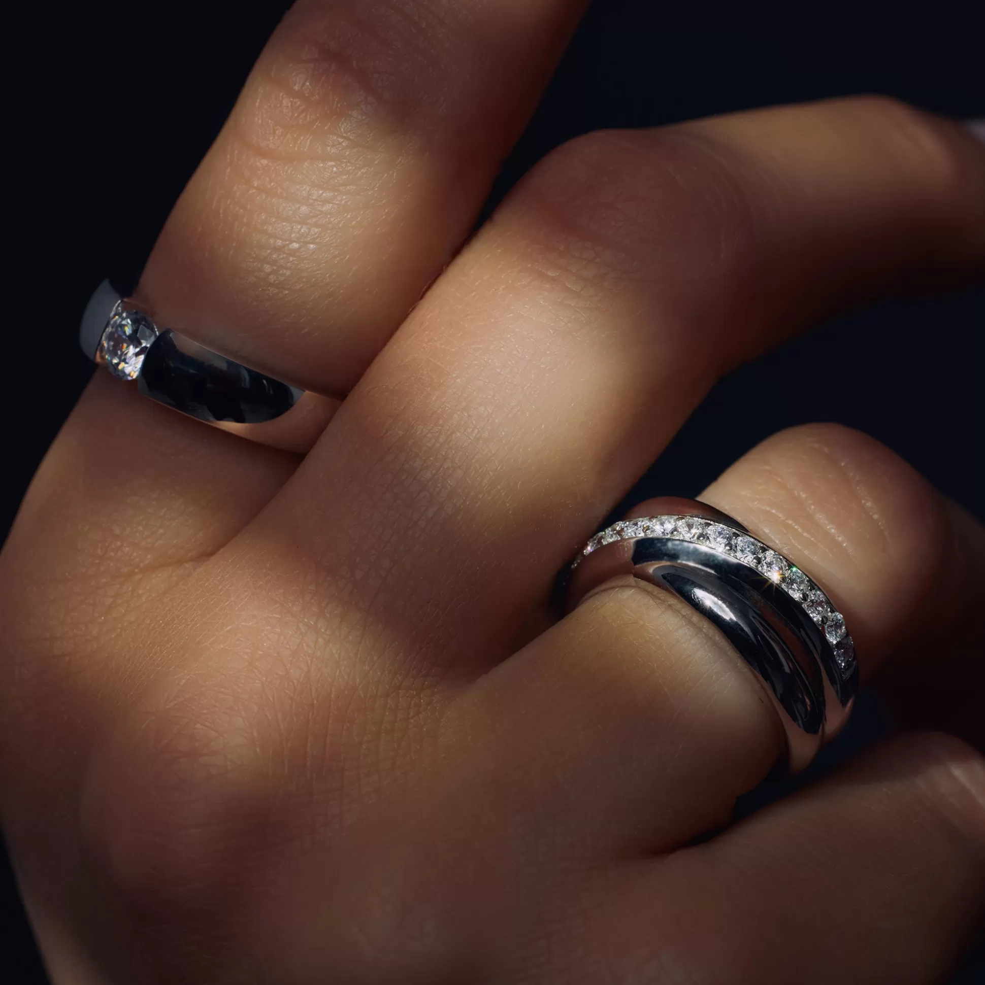 Clearance Ponte Vecchio Vasariano Anello In Argento Sterling 925 Con Pietre Zircone Anelli
