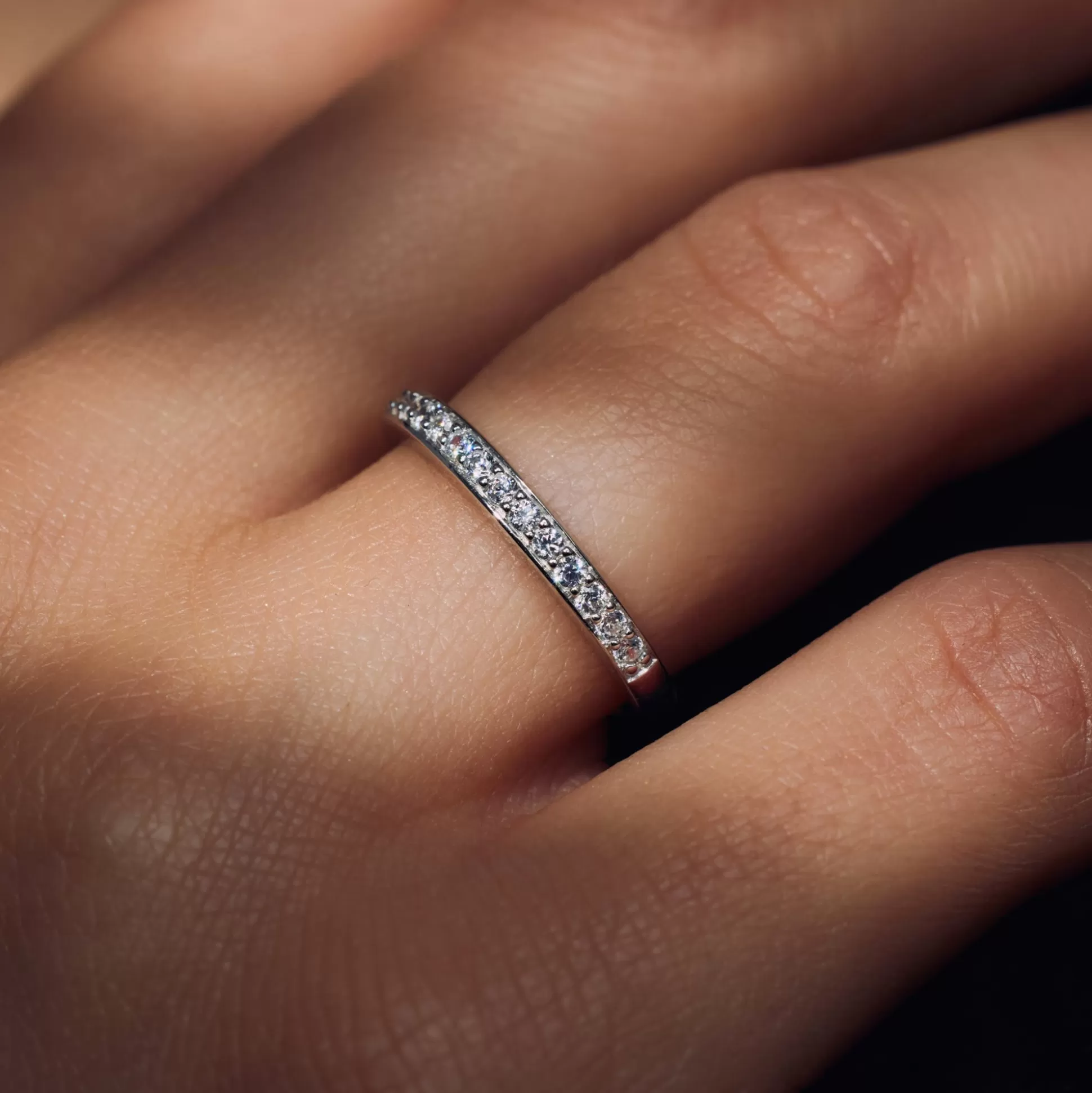 Shop Santa Maria Della Base Anello In Argento Sterling 925 Con Pietre Zircone Anelli
