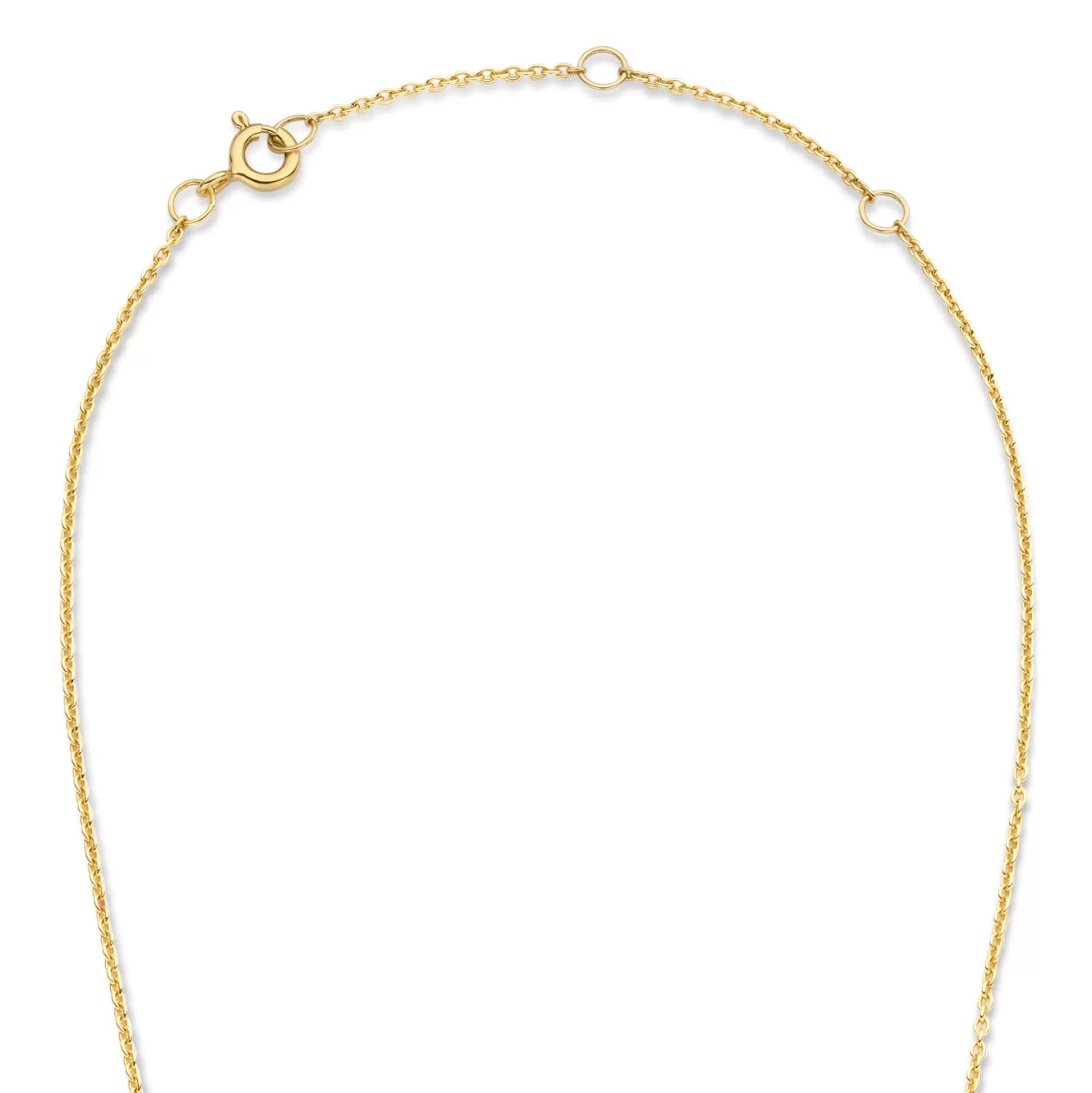 Cheap Santa Maria Della Base Collana In Argento Sterling 925 Placcato Oro Con Pietre Zircone Collane
