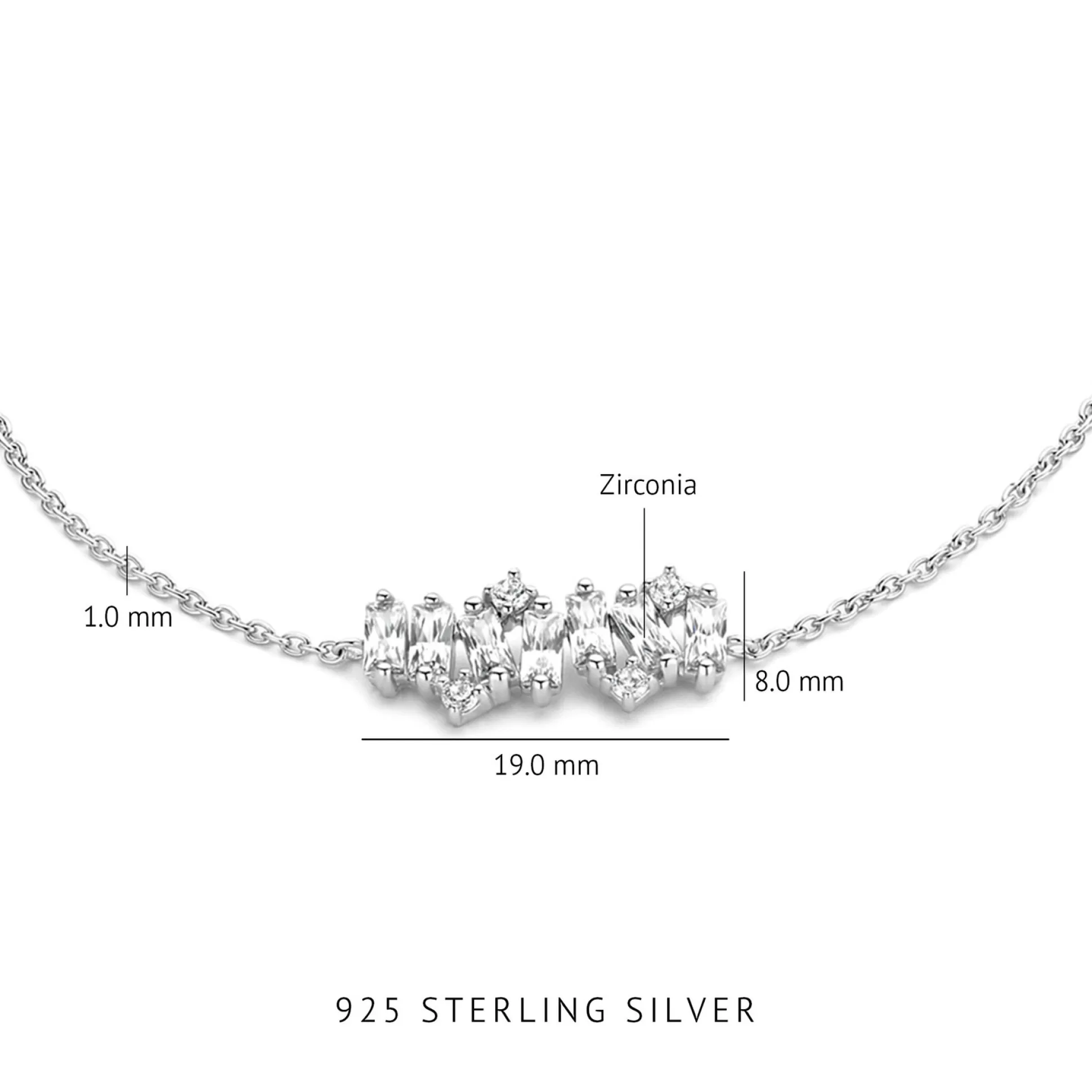 Online Sorprendimi Idee Regalo Collana E Bracciale In Argento Sterling 925 Con Pietre Zircone Collane
