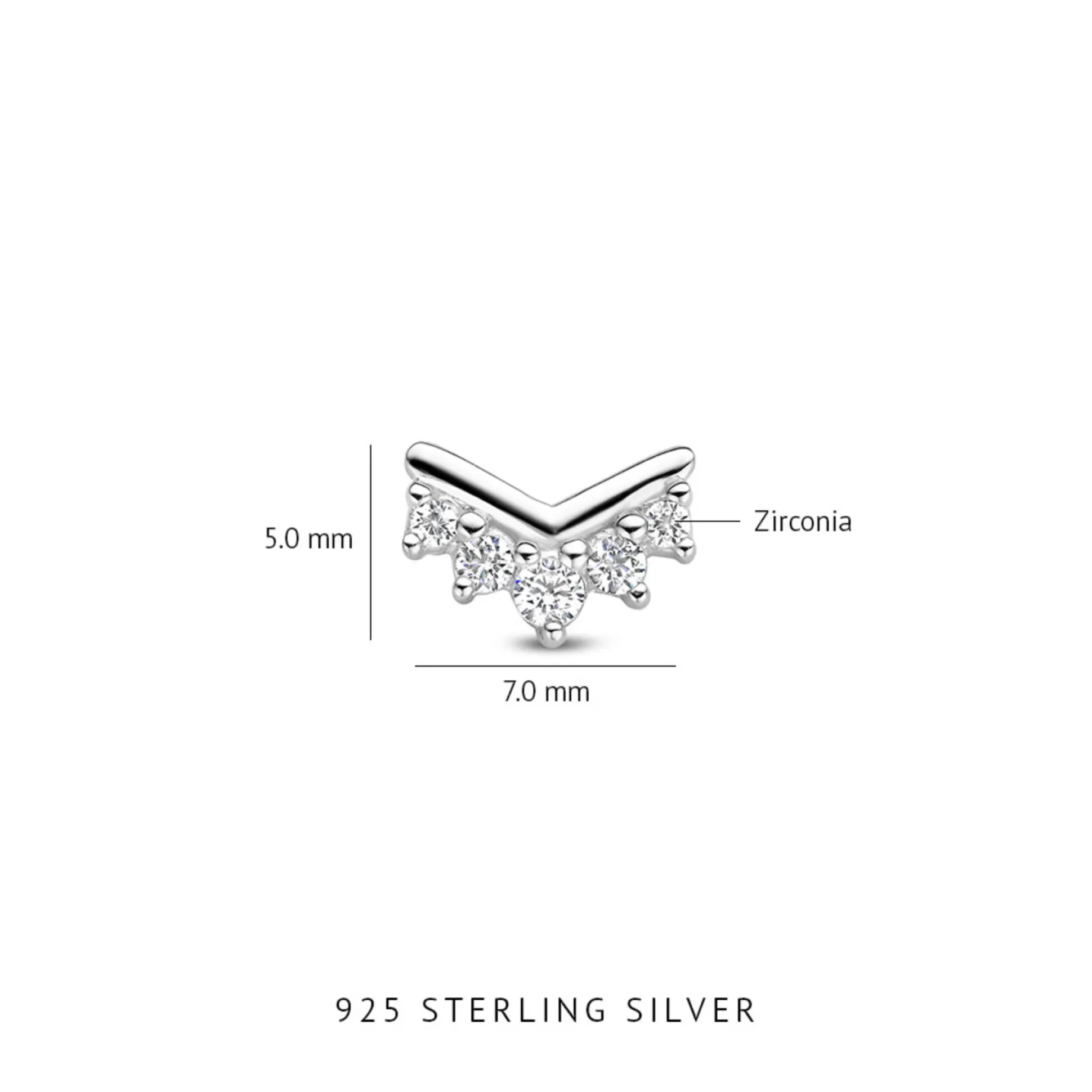 Clearance Sorprendimi Set Orecchini In Argento Sterling 925 Con Pietre Zircone Orecchini