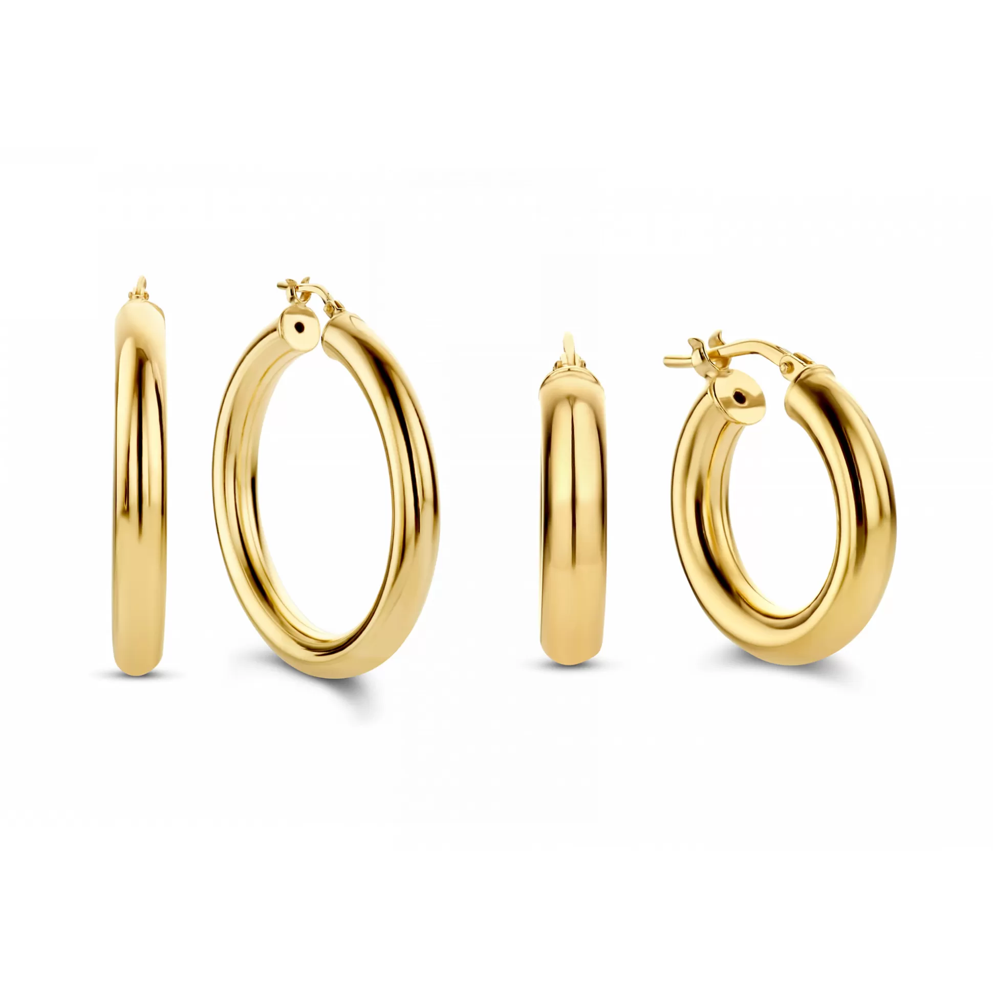 Shop Sorprendimi Set Orecchini In Argento Sterling 925 Placcato Oro Con Placcatura In Oro 14 Carati Orecchini