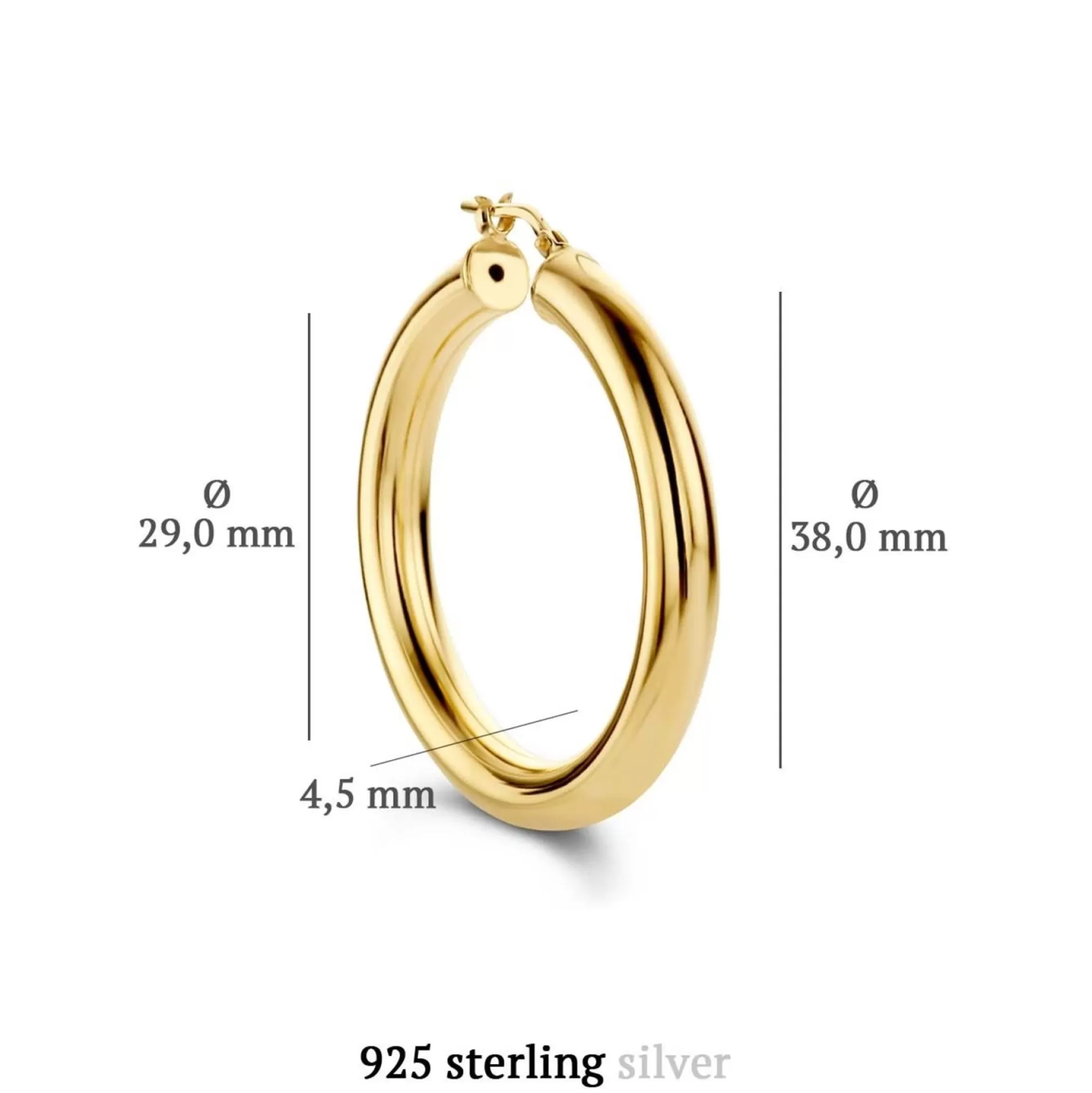 Shop Sorprendimi Set Orecchini In Argento Sterling 925 Placcato Oro Con Placcatura In Oro 14 Carati Orecchini
