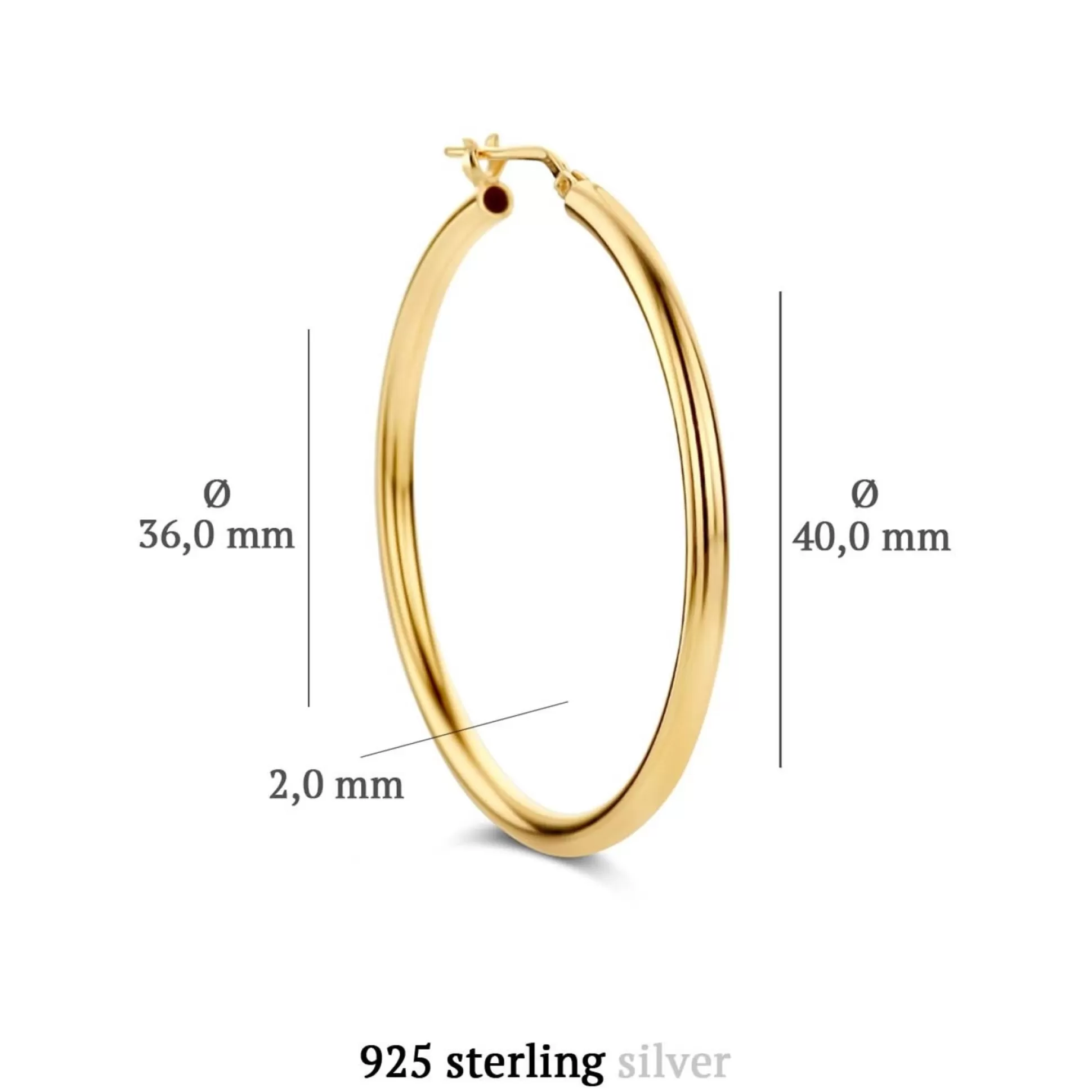 Flash Sale Sorprendimi Set Orecchini In Argento Sterling 925 Placcato Oro Con Placcatura In Oro 14 Carati Orecchini