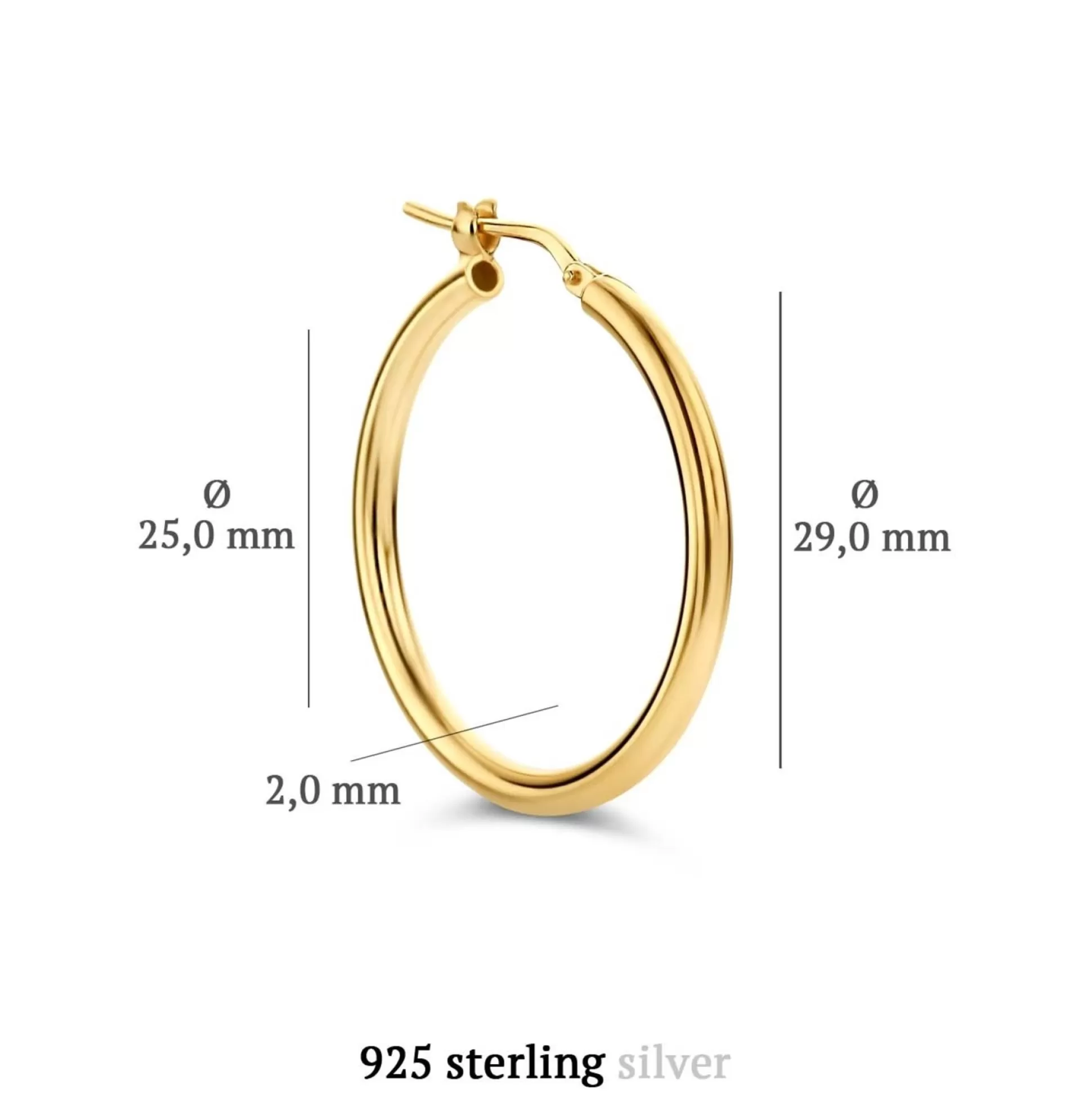 Flash Sale Sorprendimi Set Orecchini In Argento Sterling 925 Placcato Oro Con Placcatura In Oro 14 Carati Orecchini